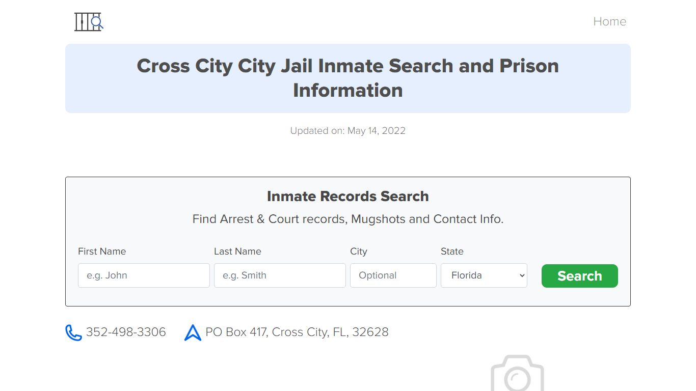 Cross City City Jail Inmate Search, Visitation, Phone no ...